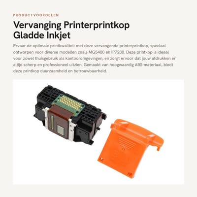 Dailygoods- Printerprintkop Vervanging - ABS-materiaal - Eenvoudige Installatie - Hoge Printefficiëntie - Nauwkeurig en Stabiel - Duurzaam - Printkop