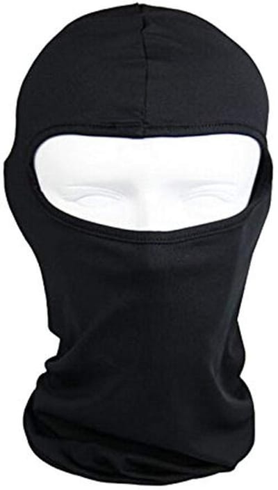 Gezichtsmasker - Balaclava - Bivakmuts - Helmmuts - Winddicht - Wintermasker - Ski/Motor/Outdoor masker - Mondmasker Nekwarmer/halswarmer - Universeel - Zwart - Jonyx