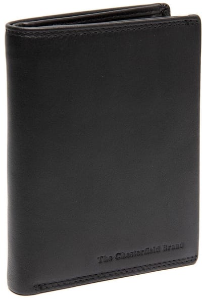The Chesterfield Brand Leren Portemonnee Hanson Wallet Black Zwart