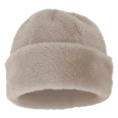Morethansocks - Luxe bontmuts dames - muts dames - beanie muts - muts dames winter - warme muts dames