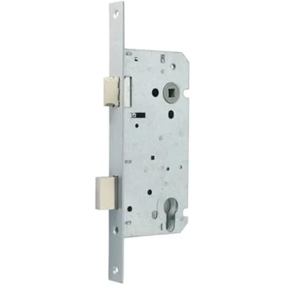 Sencys Cilinderslot Insteekslot Slot Voor Binnendeur M640 - Grijs Staal - 110x60mm