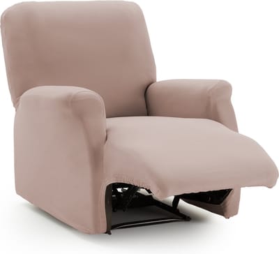 Belmarti® Relaxfauteuilhoes Anza 60cm tot 80cm breed - Linnen - Zachte, luxe stretchstof vormt moeiteloos naar je fauteuil - Premium kwaliteit