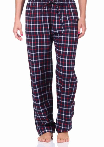 Dames Flanellen Geruite Katoenen Pyjamabroek - 222 222 15 870