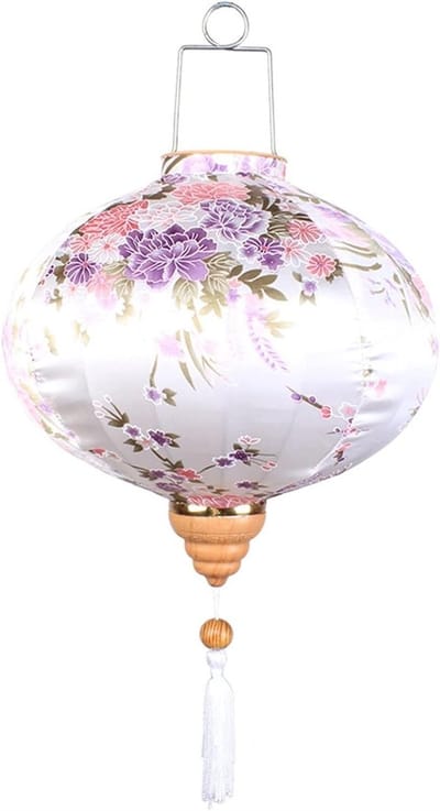 Decoratieve Lantaarn - Japanse Lantaarn - Feestdecoratie - Handgemaakte Doek - 1 Gram - Rood