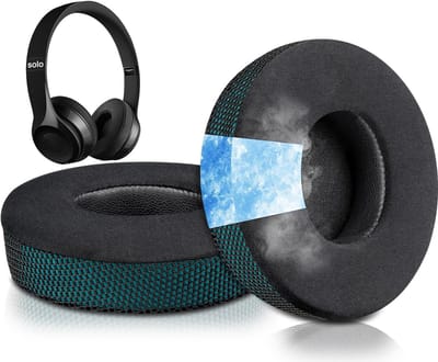 Cooling Gel Vervangende Oorkussens voor On-Ear Hoofdtelefoons, Geluidsisolatie, Comfort en Extra Dikte