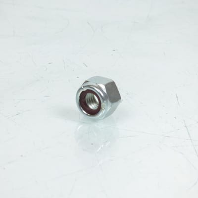 Écrou frein du boulon d'axe cale pied origine pour scooter Peugeot 50 Kisbee Après 2014 750761 / M8 Pas 1.25 Neuf
