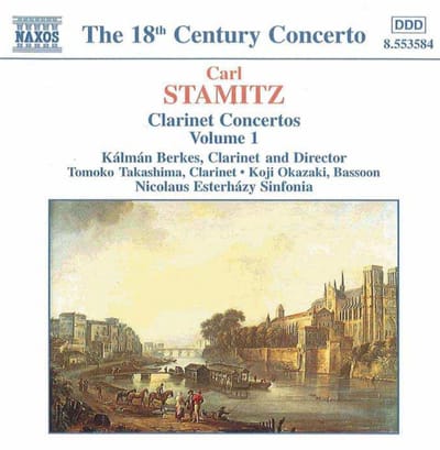 Kalman Berkes - Stamitz: Clarinet Concertos 1 (CD)