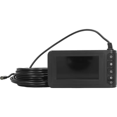 Industriële Endoscoop 1080P 178 Graden Zicht 8mm Lens IP67 Pijpinspectie Camera met 4,3 Inch IPS Scherm LED Licht black