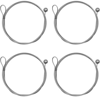 Allecto - Foto-ophangdraad - Magnetische kabelhanger - Stevig en duurzaam - 4 kilogram - Geschikt voor foto's, kaarten en kunstwerken - Handig voor...