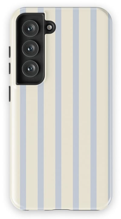 DripCase Gestreept Hoesje Samsung Galaxy S23 | Backcover met Mag | Stripes Motief | Trendy Case Samsung Galaxy S23 met Strepen Sunday Shore