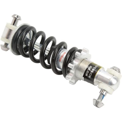 Amortisseur de vélo Alliage d'aluminium Suspension arrière Ressort Amortisseur pour VTT Cyclisme black