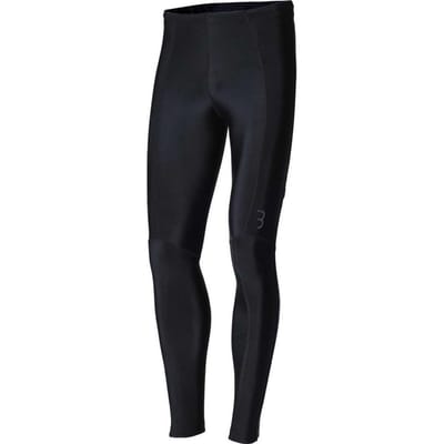 BBB Cycling Quadra Lange Fietsbroek - Zonder Zeem en Bretels - Thermo Wielrenbroek - Fiets Broek 5-15 Cº - Uniseks - Zwart - Maat XL