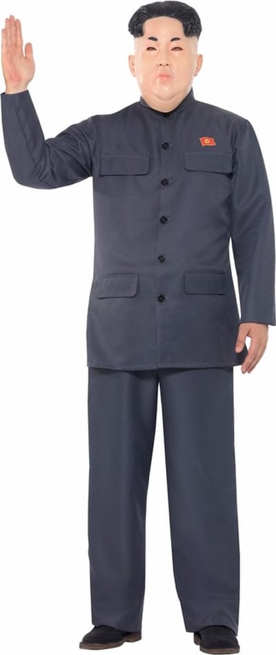 Kim Jong Un carnaval verkleedkleding kostuum voor heren - Noord Korea verkleedpak - Dictator 40/42