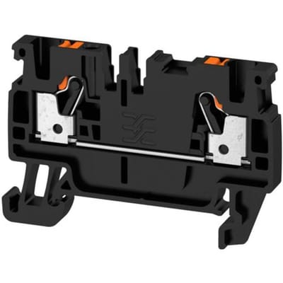 Weidmüller 1521980000 Doorgangsklem 5.1 mm Spanveer Zwart 100 stuk(s)