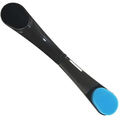 Lotion Applicator Zelf Zonnebrandcrème En Bruiningsrug Applicator Stick Draagbare Opvouwbare Streepvrije Zonnebrandrug Applicator black