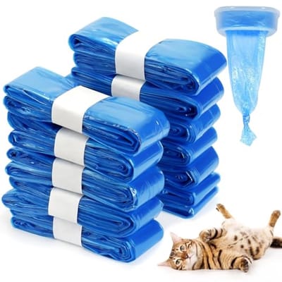 Ronte - Kattenbakvulling 12 stuks vulverpakking voor Litter Genie XL & LitterLocker Fashion - Geurloos en Absorberend - Eenvoudig te Vervangen