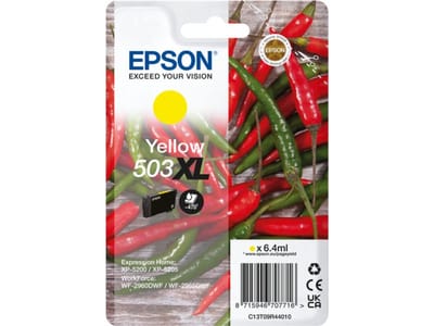 Epson 503XL inktcartridge, origineel, hoge (XL) capaciteit, geel, 1 stuk