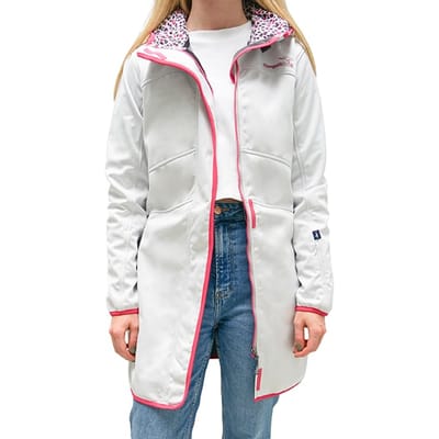 KangaRoos Dilara Metallic Gray Size: XL | Parkas Outlet | Dames | Wit