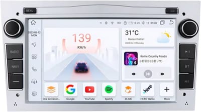 Autoradio met bluetooth - Carplay - Voor Opel/Vauxhall (Astra H/J, Vectra, Antara, Zafira, Corsa C/D, Vivaro, Meriva, Veda) - Geschikt voor Apple en Android - Stereo - Navigatie - Navigatiesysteem auto - 4G 32G