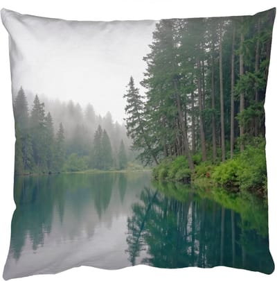 Sierkussens - Kussentjes Woonkamer - 50x50 cm - Bergen - Meer - Bos