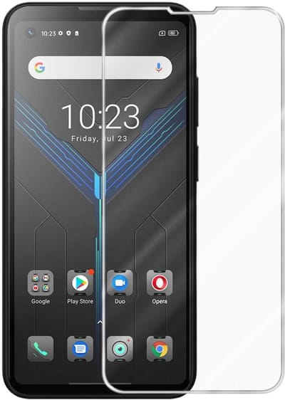 Cadorabo Screenprotector geschikt voor Blackview BL5000 - Pantser film Beschermende film in KRISTALHELDER Geharde (Tempered) display beschermglas in 9H hardheid met 3D Touch