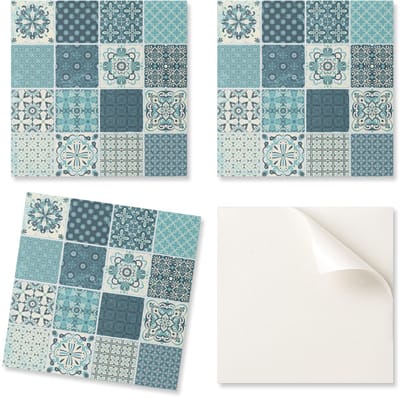 Decoratieve vinyltegels met geometrische mozaïekpatronen, 20x20x20 cm