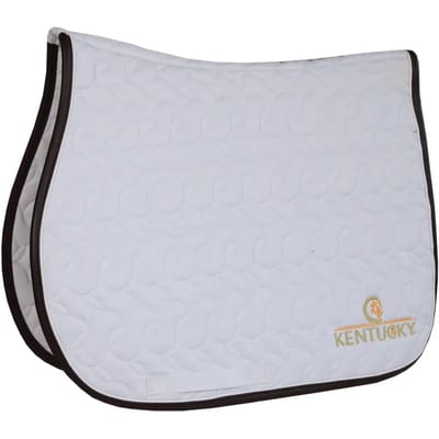 Kentucky Horsewear - Zadeldek - Wit - Met Logo