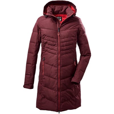 Killtec Kow 150 Casual winterjas dames Rood 2XL/44