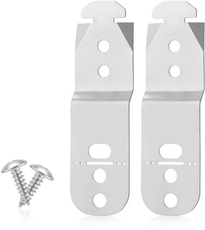 Dailygoody - Vaatwasser Bevestigingsbeugels - Onder-de-aanrechtmontage - 2-pack - Geschikt voor Bosch en meer