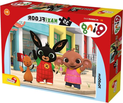Kinderpuzzel 35 Stukjes - Maxi Vloerpuzzel - Educatieve Activiteit - Grote Illustratie - 70 x 50 cm - Kleurrijk
