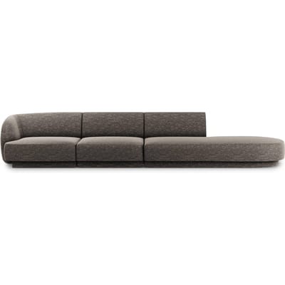 4-zitsbank Miley rechts-open chenille | Micadoni Limited Edition