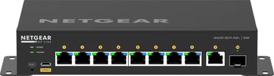 Netgear AV Line M4250-9G1F-PoE+ (GSM4210PD) 8x1G PoE+ 110W 1x1G and 1xSFP Managed Switch