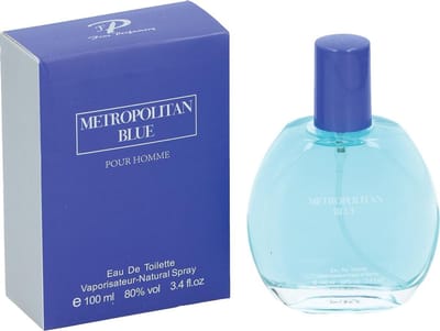 Fine Perfumery Metropolitan Blue herenparfum EDT 100 ml.