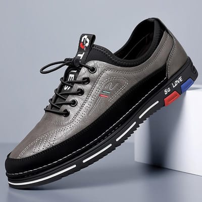 Hete Heren Mocassins Luxe Heren Casual Schoenen Ademende Zachte Sneakers Volwassen Rij Flats Slijtvaste Herenschoenen Erkek Ayakkabı 38 black