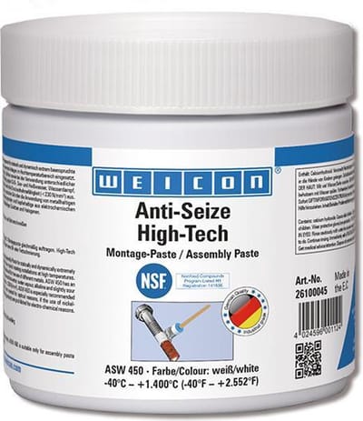 Weicon Anti-Seize ''High Tech'' ASW450 Montagepasta 450g