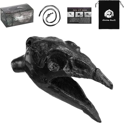 Authentieke Azteekse Doodfluit met Mensachtige Schreeuw, Extreem Luide Oorlogsfluit voor Halloween en Dag van de Doden Decoratie, 125+ Decibel