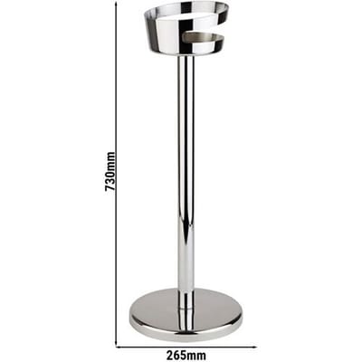 GGM Gastro Ständer für Wein/ Sektkühler - Edelstahl - Höhe: 730mm
