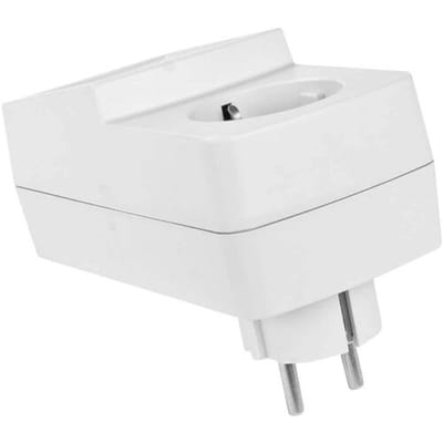 TRU COMPONENTS TC-7911084 Stekkerbehuizing 129 x 65 x 75 ABS Grijs 1 stuk(s)