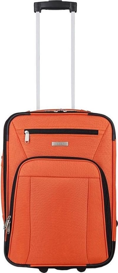Decent Basic-Line Reiskoffer 37 liter - Handbagage koffer 53x35x20 cm - Lichtgewicht koffer - Reiskoffer - Oranje