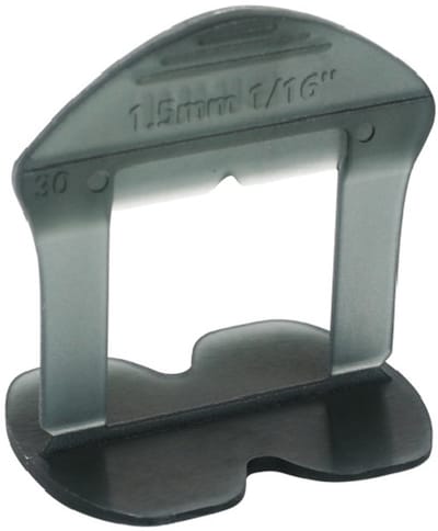 BIHUI Klipsen 1,5mm voor Tegels 2-12mm Hoogte - 100 Stuks