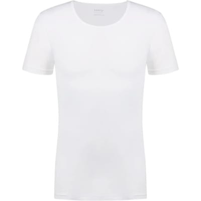 Mey Shirt 1/2 Arm T-shirts Wit 49002