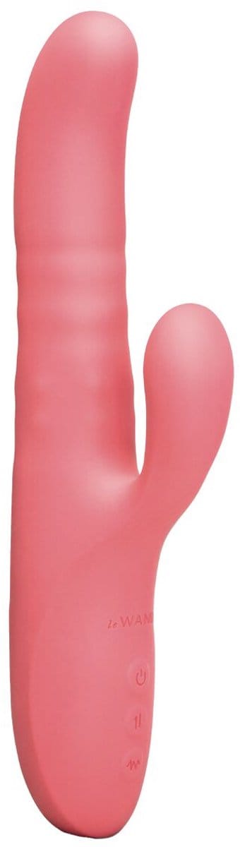 Dubbele Stimulatie Vibrator Le Wand Roze