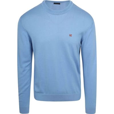 Napapijri Trui Decatur 2.0 Blauw - Maat XXL - Heren - Pullovers