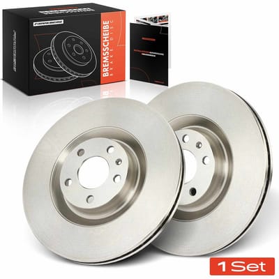 Frankberg 2x Remschijven Vooras voor Audi A4 Avant Cabriolet 16L 18L