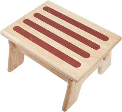 Voetenbankje - Hocker - Ontspannen Zitten - Verstelbare Kanteling - 34 cm - Naturel