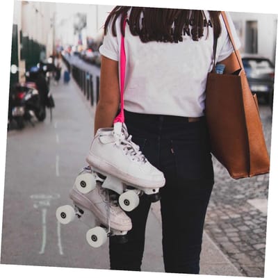 Dubbele Rij Wielen - Inline Skater Wielen - Snel Skaten - Stabiel en Stil - 5.8 cm - Zwart
