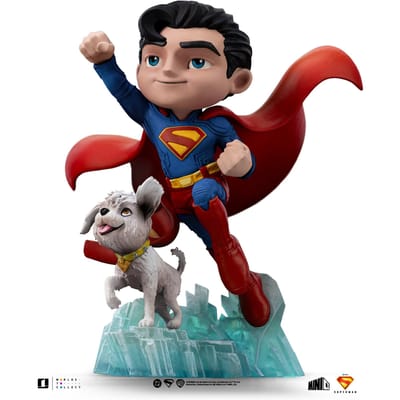 Iron Studios MiniCo Superman Legacy - Figuur - Superman and Krypto