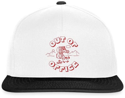 Minions Stuart Bob Kevin Out Of Office Snapback cap