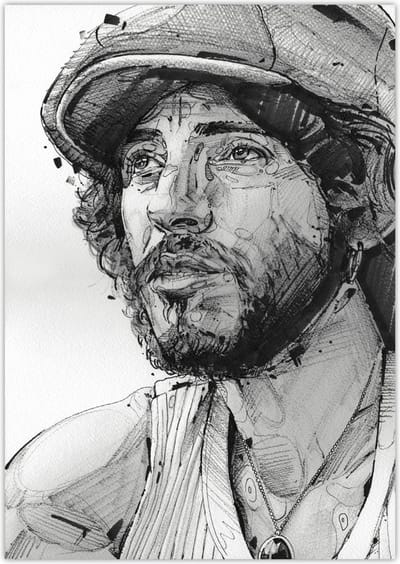 Bruce Springsteen - poster - 40 x 60 cm