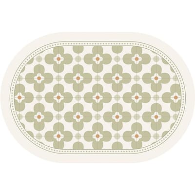 Kleine en Frisse Badkamer Antislipmat Toiletdeur Absorberend Sneldrogend Voetkussen Toilet Slijtvast Diatomeeënaarde Vloermat 50 * 80cm
